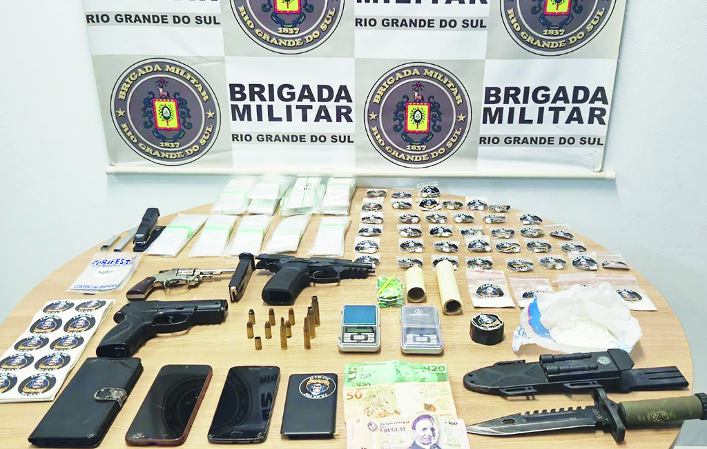 6º BpChq/Divulgação - As operações policiais em Itaqui foram intensificadas desde o dia 30 de julho