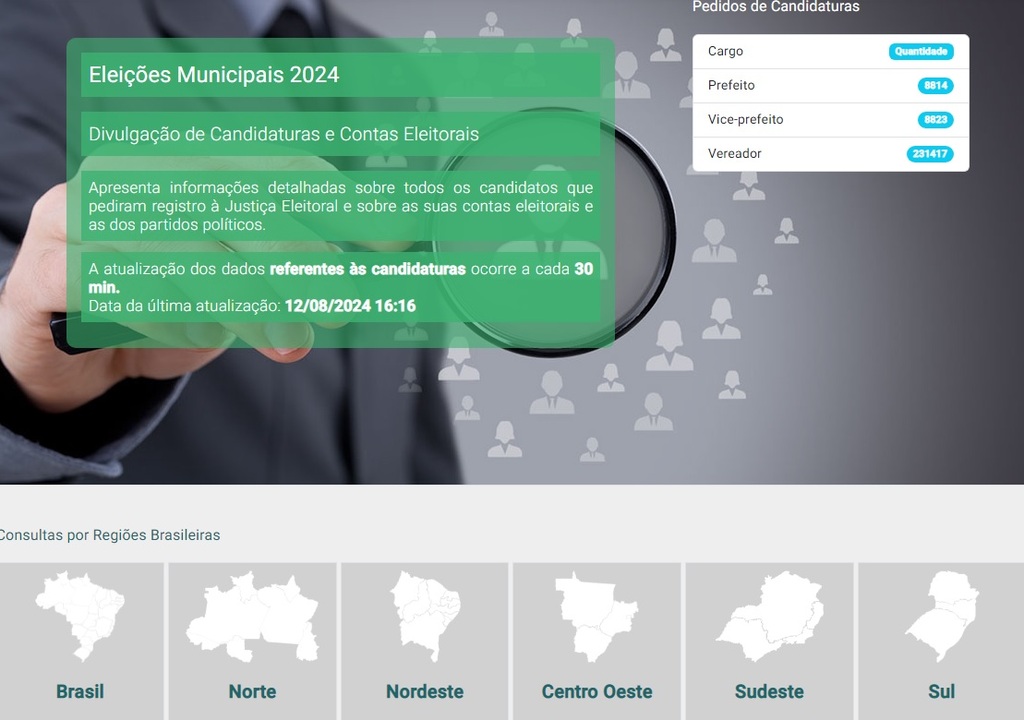 Eleições 2024: plataforma ajuda a conferir informações sobre propostas e histórico dos candidatos