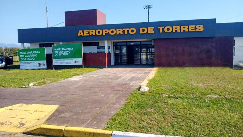 ESTADO CONCLUI OBRA DE REVITALIZAÇÃO DO  TERMINAL DE PASSAGEIROS DO AEROPORTO DE TORRES