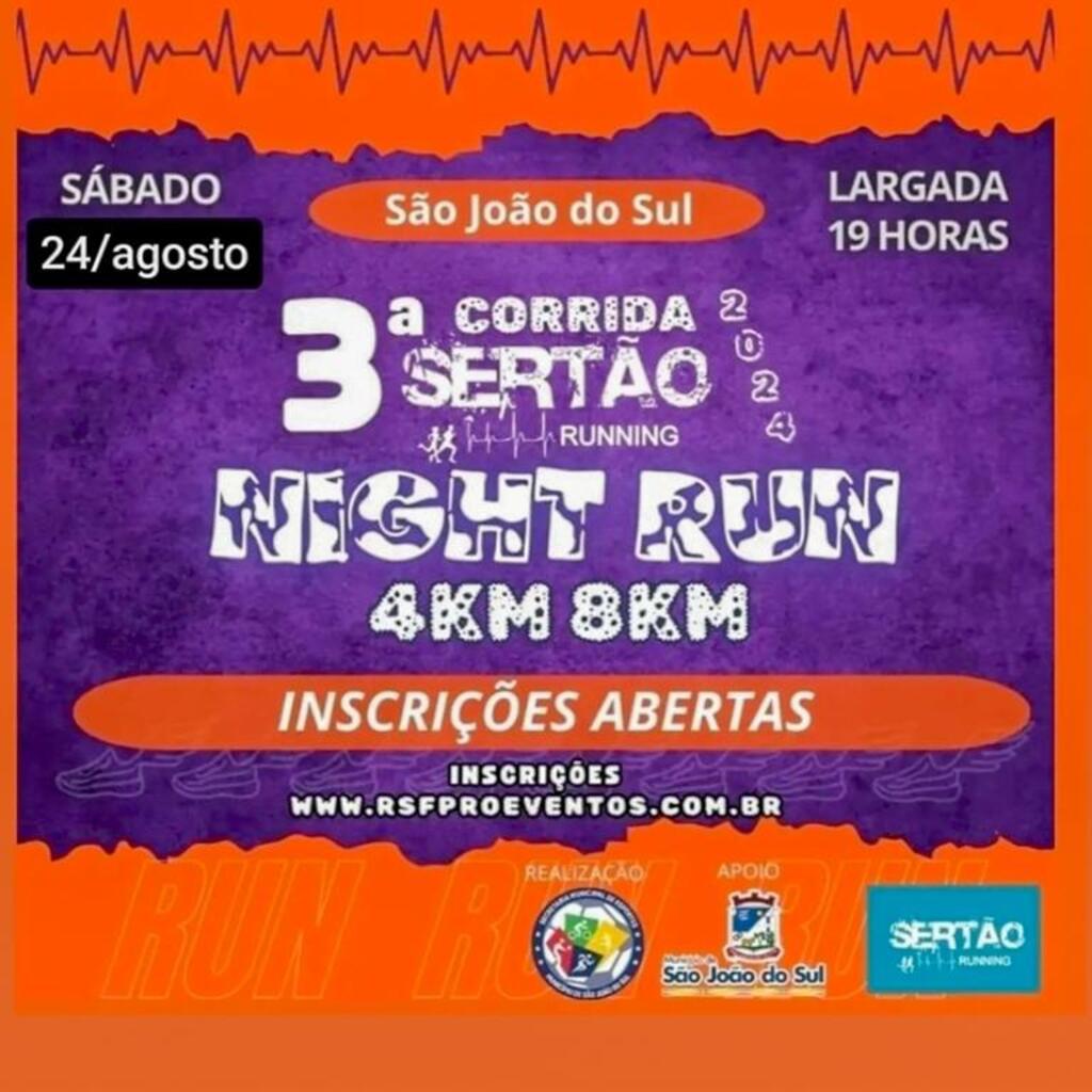 VEM AÍ A CORRIDA SERTÃO RUNNING 