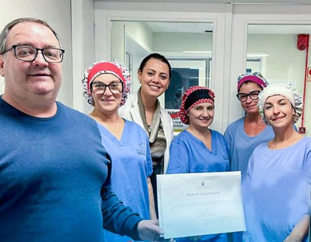 RECONHECIMENTO POR MAIS CIRURGIAS NO HOSPITAL DE TORRES