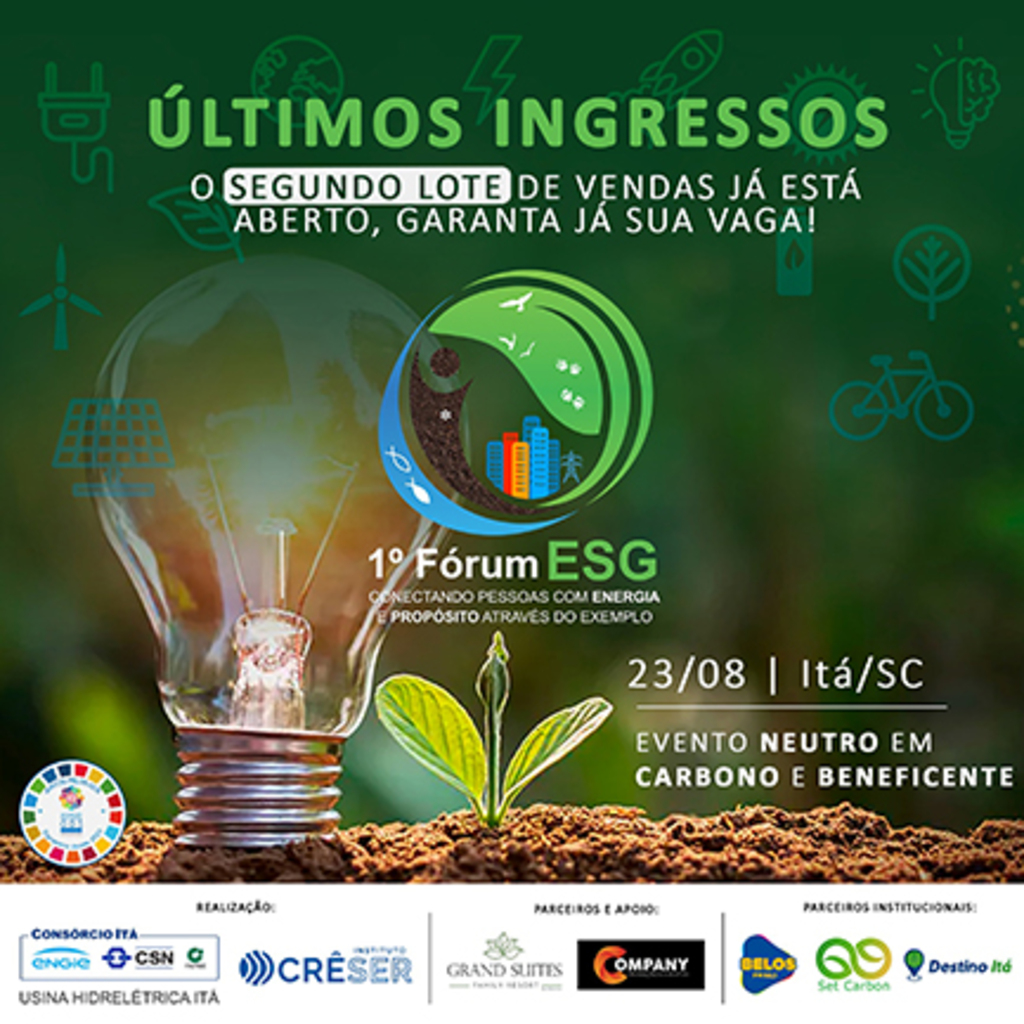 Itá - Evento inédito com foco na sustentabilidade