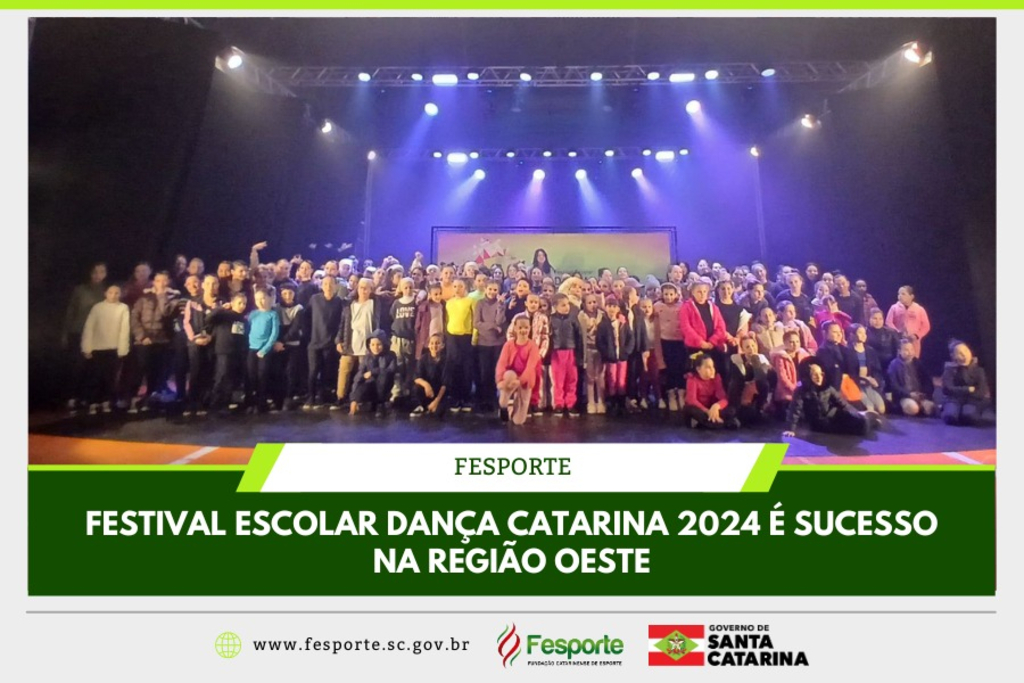 Dança Catarina leva emoção a região Oeste