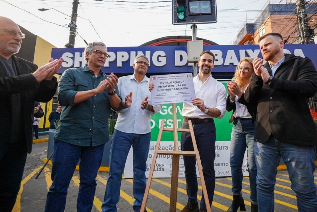 Divulgação/Secom RS - O governador visitou o camelódromo, onde inaugurou oficialmente as obras de revitalização