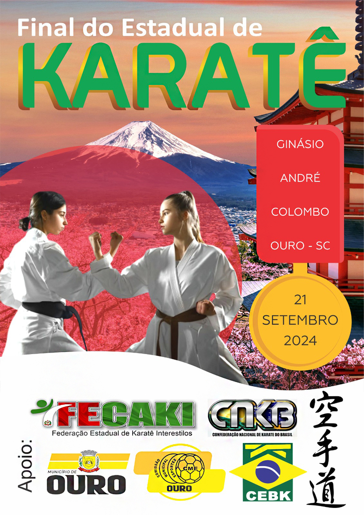 Mestre Saretta e Sensei Bruno Saretta convocados para o  Mundial como Técnicos da Seleção Brasileira de Karatê