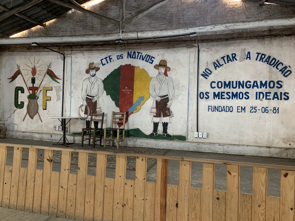 Foto: Mateus Ferreira - Centro de Tradições Folclóricas está localizado na Rua Benjamin D’Ávila Prado, 100, no Bairro Juscelino Kubitschek. Entidade foi fundada em 1981 e atua e benefício dos moradores da região oeste de Santa Maria de cidades vizinhas