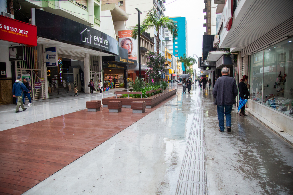 Com pancadas de chuva, quinta-feira irá iniciar novo período de frio em Santa Maria