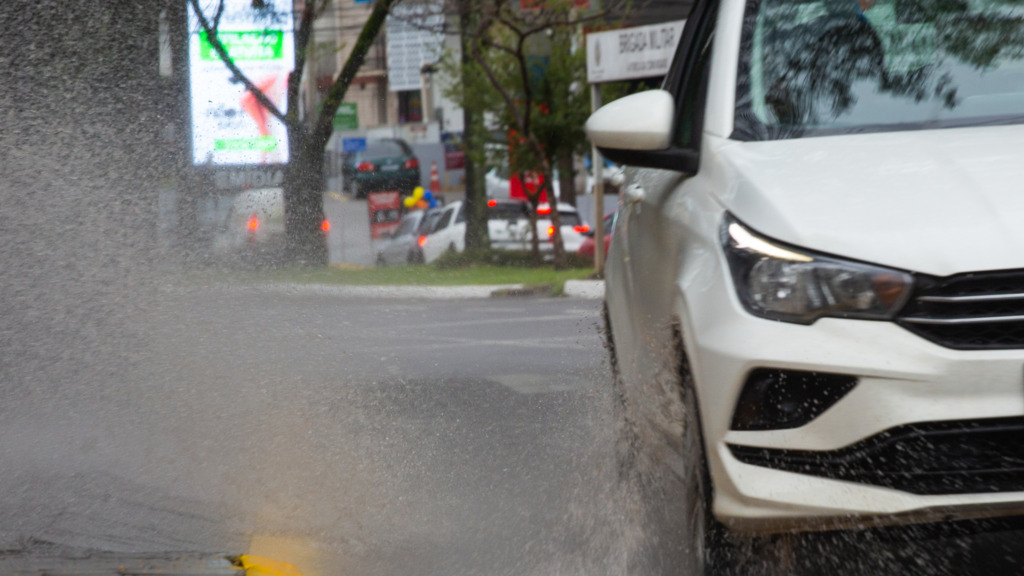 Santa Maria registra acumulado de chuva acima dos 35 mm nesta quinta-feira