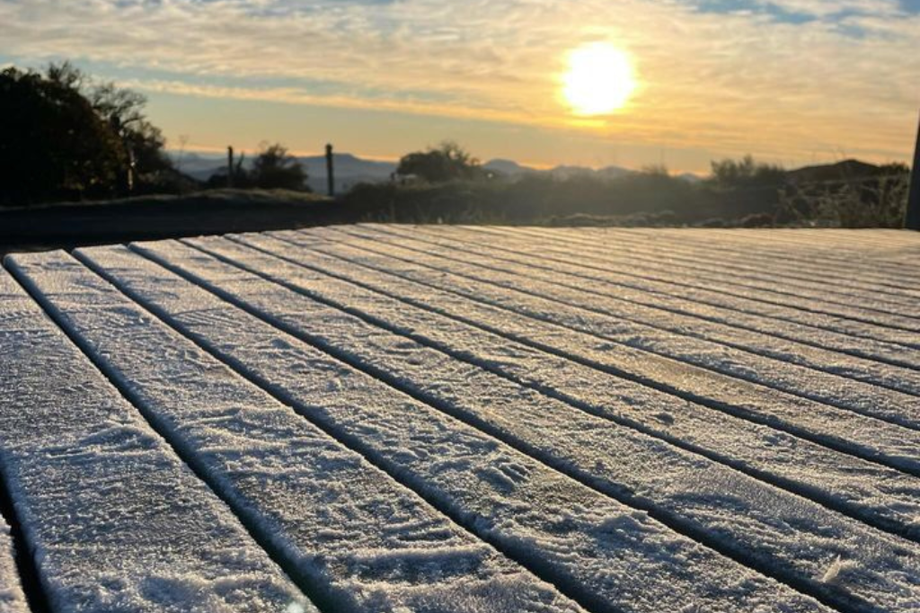 (Imagem Daniel Varela) - Em SC, mais de 20 cidades amanhecem com temperaturas negativas nesta terça-feira (27)