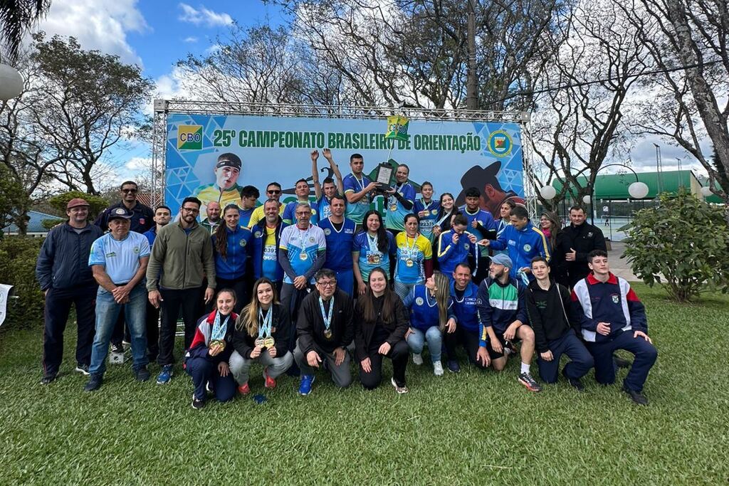 Foto: Cosm (Divulgação) - Equipe santa-mariense ganhou o bicampeonato nacional da modalidade