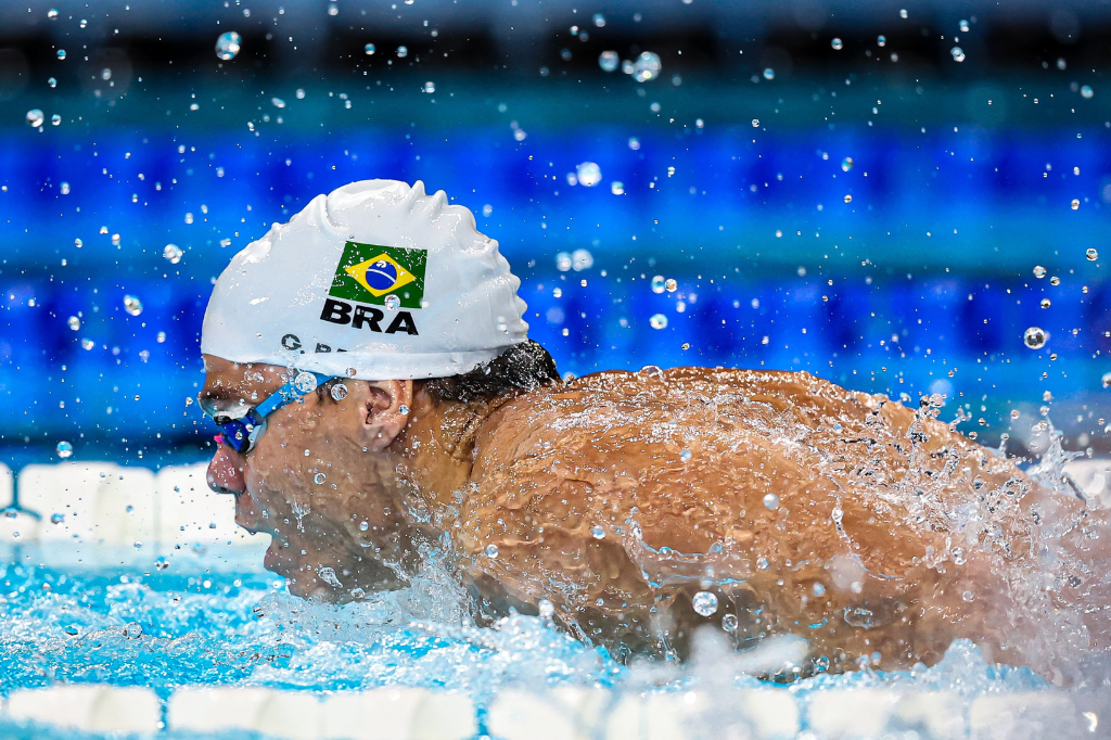 Imagem divulgação CPB - Brasil inicia disputas nas Paralimpíadas de Paris com 7 atletas nas finais de natação e uma medalha garantida