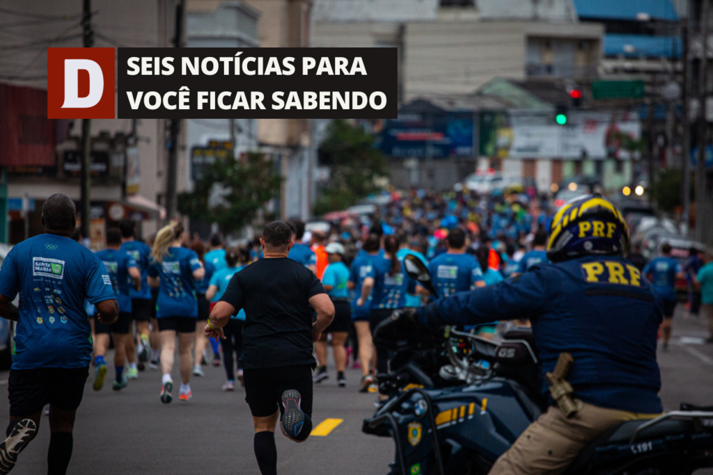 Veja o que muda no trânsito a partir deste sábado para a 2ª Maratona de Santa Maria e outras 5 notícias