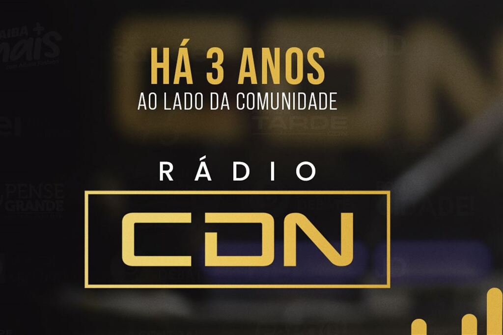  Rádio CDN completa três anos ao lado da comunidade nesta sexta-feira