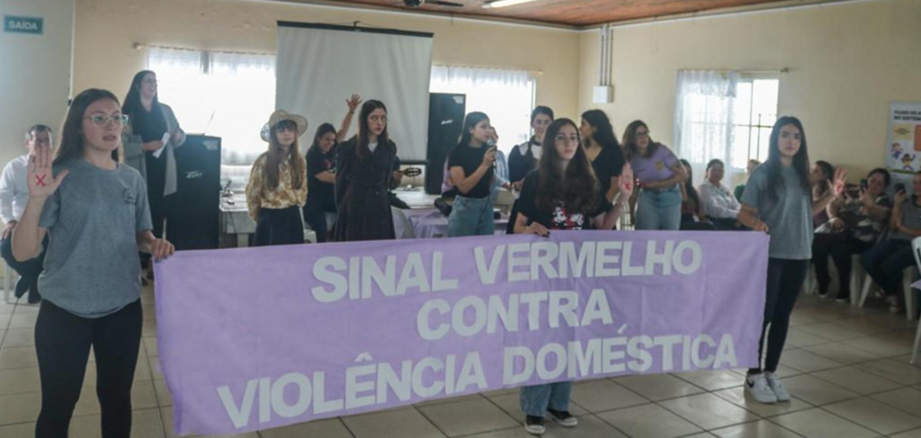 ENCONTRO EM SÃO JOÃO DO SUL MARCA O “AGOSTO LILÁS”  PELO FIM DA VIOLÊNCIA CONTRA A MULHER