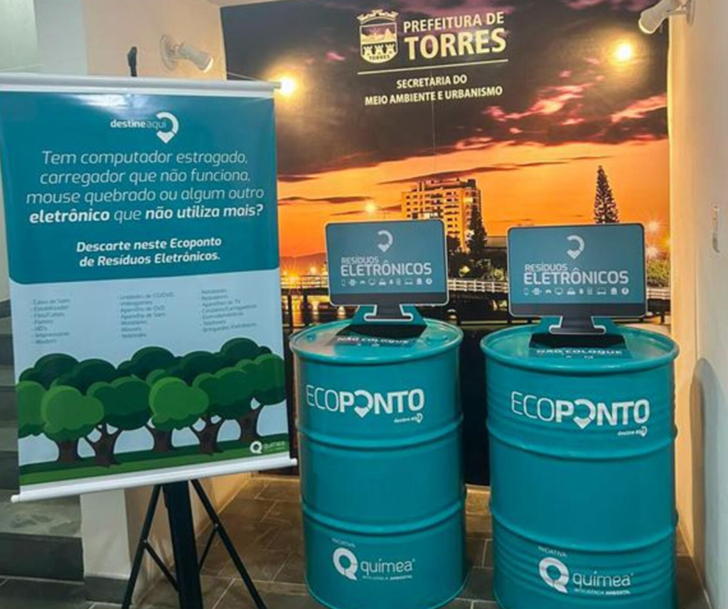MUNICÍPIO DE TORRES CRIA PONTO DE DESCARTE PARA LIXO ELETRÔNICO