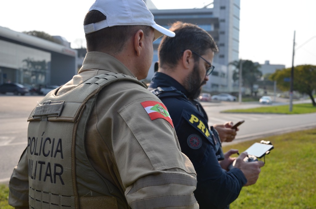 PRF inicia fiscalização com drones nas rodovias catarinenses