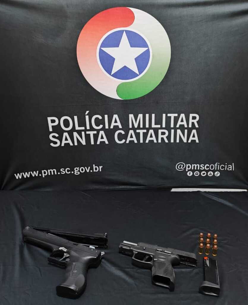 Homem é preso por porte ilegal de arma de fogo em São Miguel do Oeste