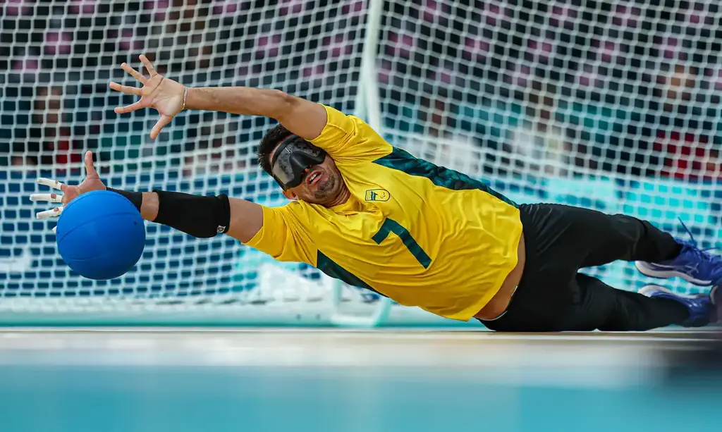 Goalball brasileiro encerra participação na primeira fase em Paris