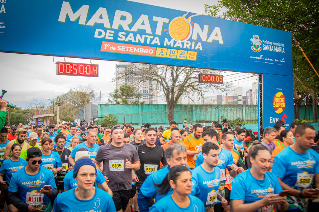 2ª Maratona de Santa Maria tem campeão internacional e vencedora de outro Estado