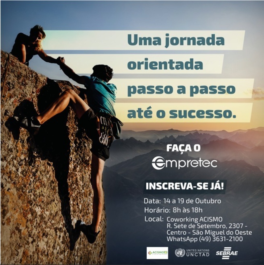 Inscrições abertas para o Empretec que acontecerá no mês de outubro