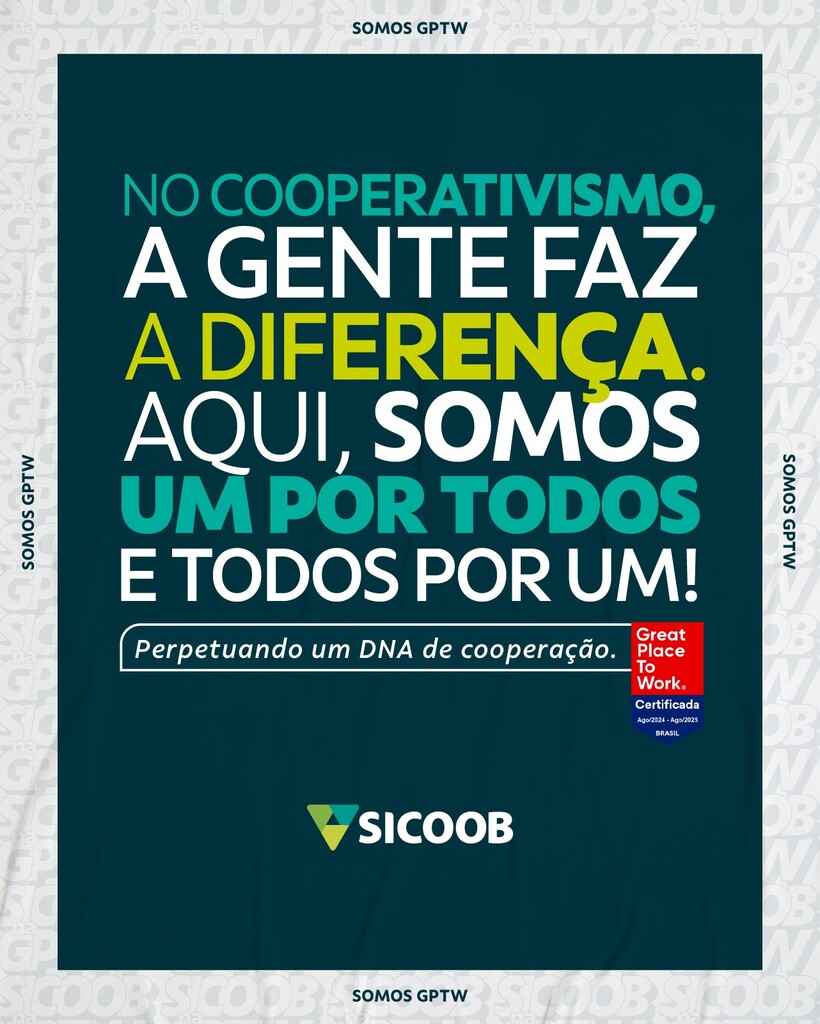 Sicoob São Miguel é reconhecido como Great Place to Work pelo 4º ano consecutivo