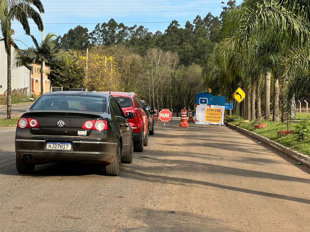 Desafios das obras na SC-160: trabalhadores enfrentam desrespeito no trânsito