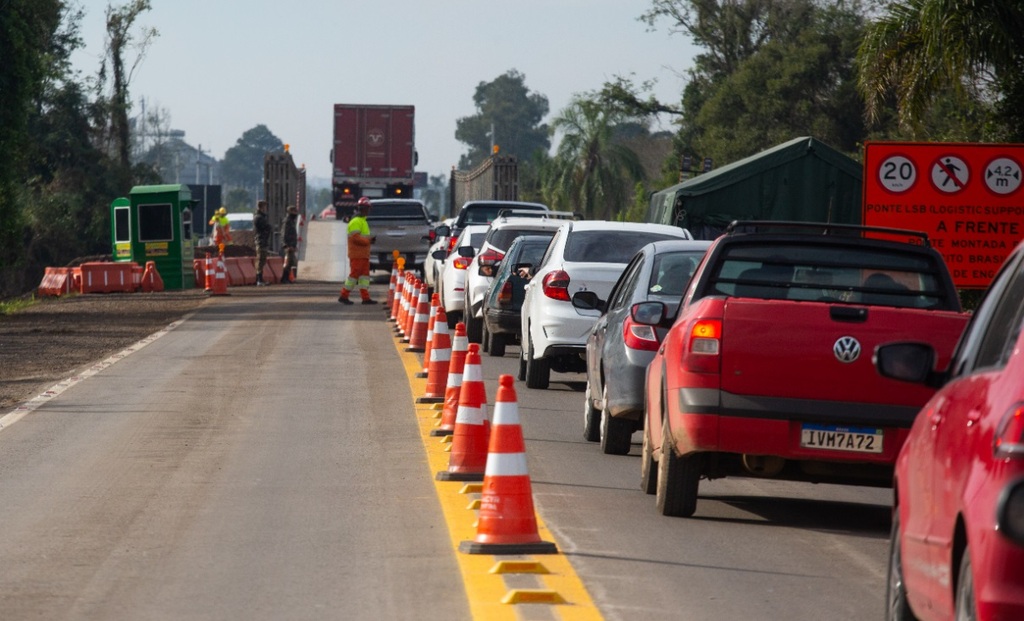 Rota e Estado estudam colocar segunda ponte móvel na RSC-287