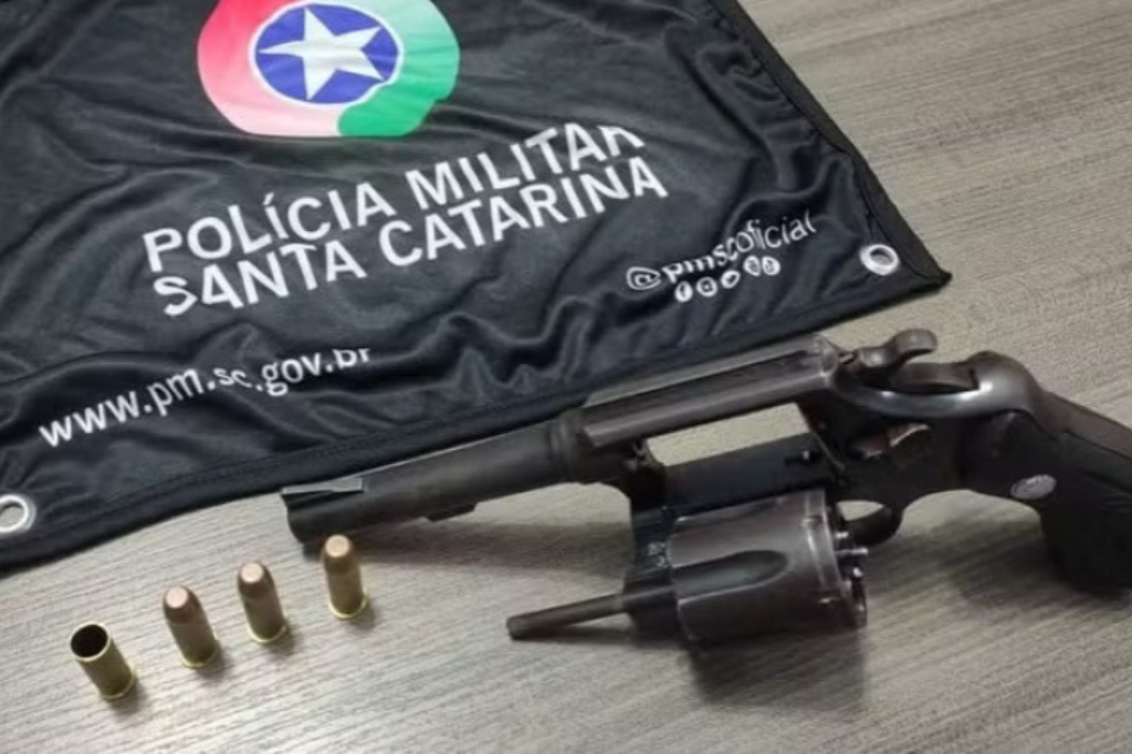 Imagem divulgação PMSC - Rapaz de 16 anos dispara arma e mata acidentalmente colega de 14