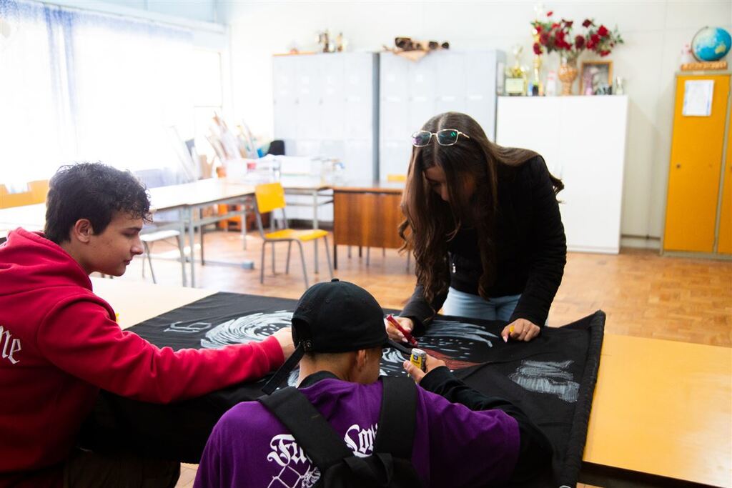 Escolas se preparam para o desfile de 7 de setembro em Santa Maria