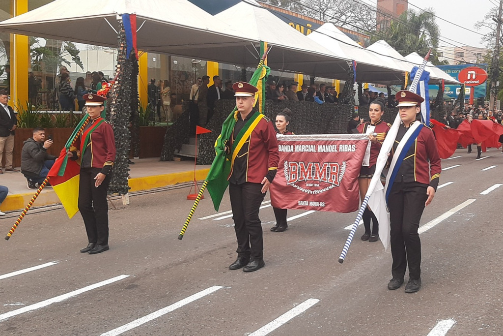 Acompanhe a transmissão do desfile de 7 de setembro em Santa Maria