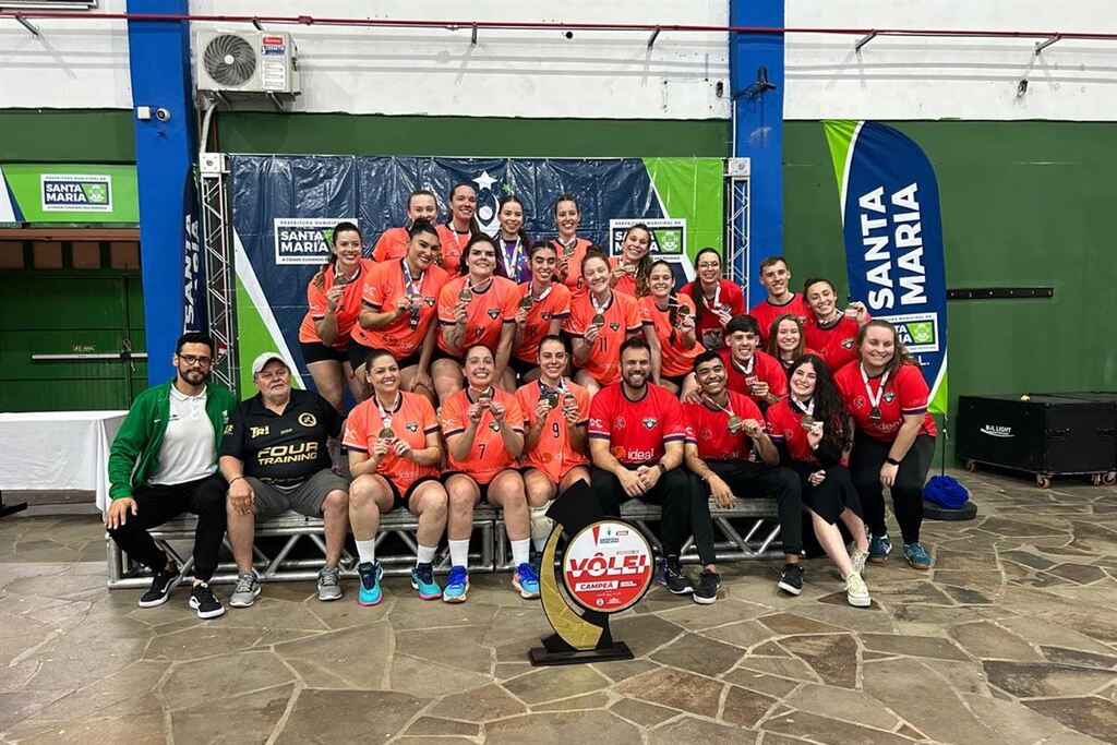 Estão definidos os campeões do Municipal de Voleibol