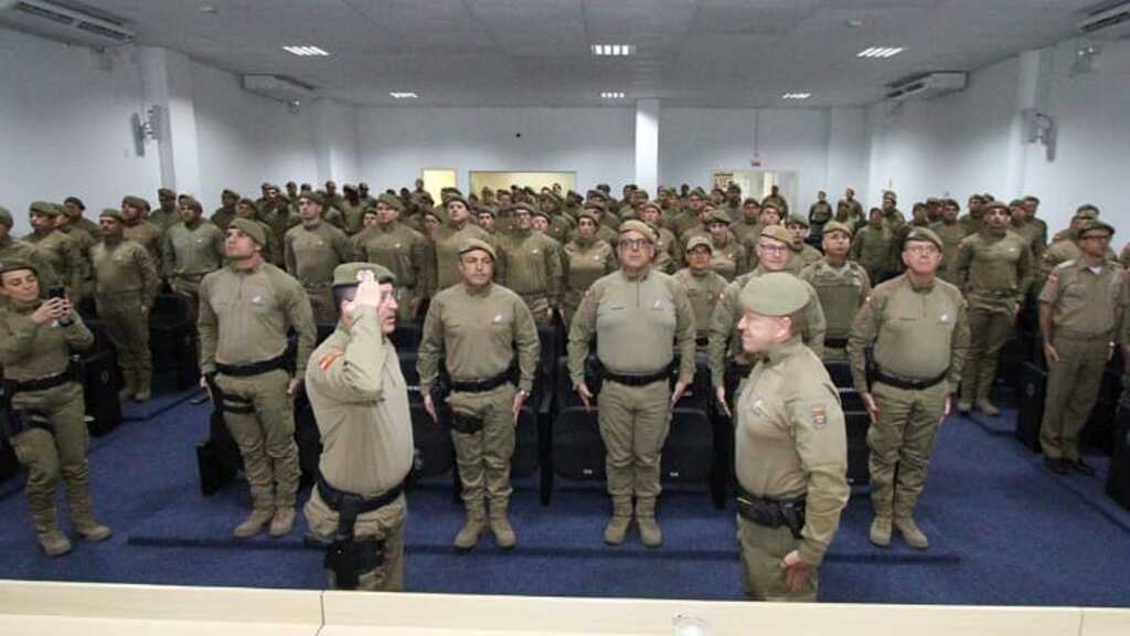 Aula magna marca início do Curso de Formação de Sargentos no Estado