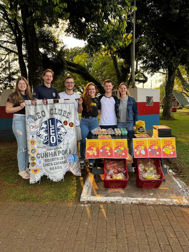 Leo Clube de Cunha Porã promoveu a Banca da Honestidade