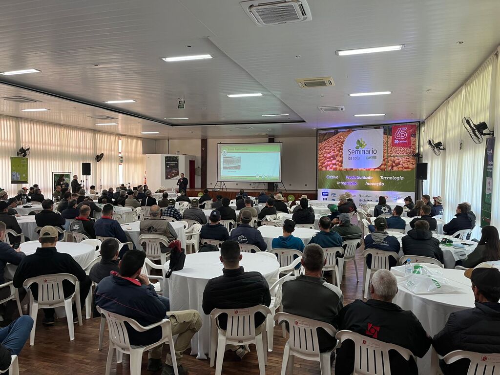 Foto: Equipe de comunicação da Cotrisel - Registro da 11ª edição do Seminário, realizada em 2023, em São Sepé