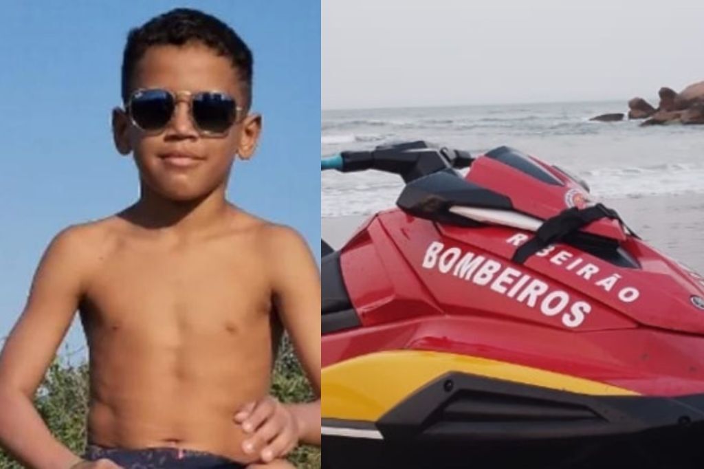 Bombeiros entram no 6º dia de busca pelo menino de 8 anos que desapareceu em Garopaba