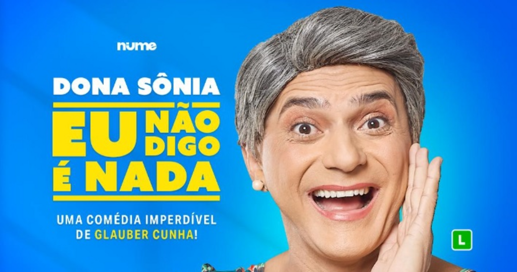 Humorista Glauber Cunha apresenta show “Eu Não Digo é Nada” em Joinville