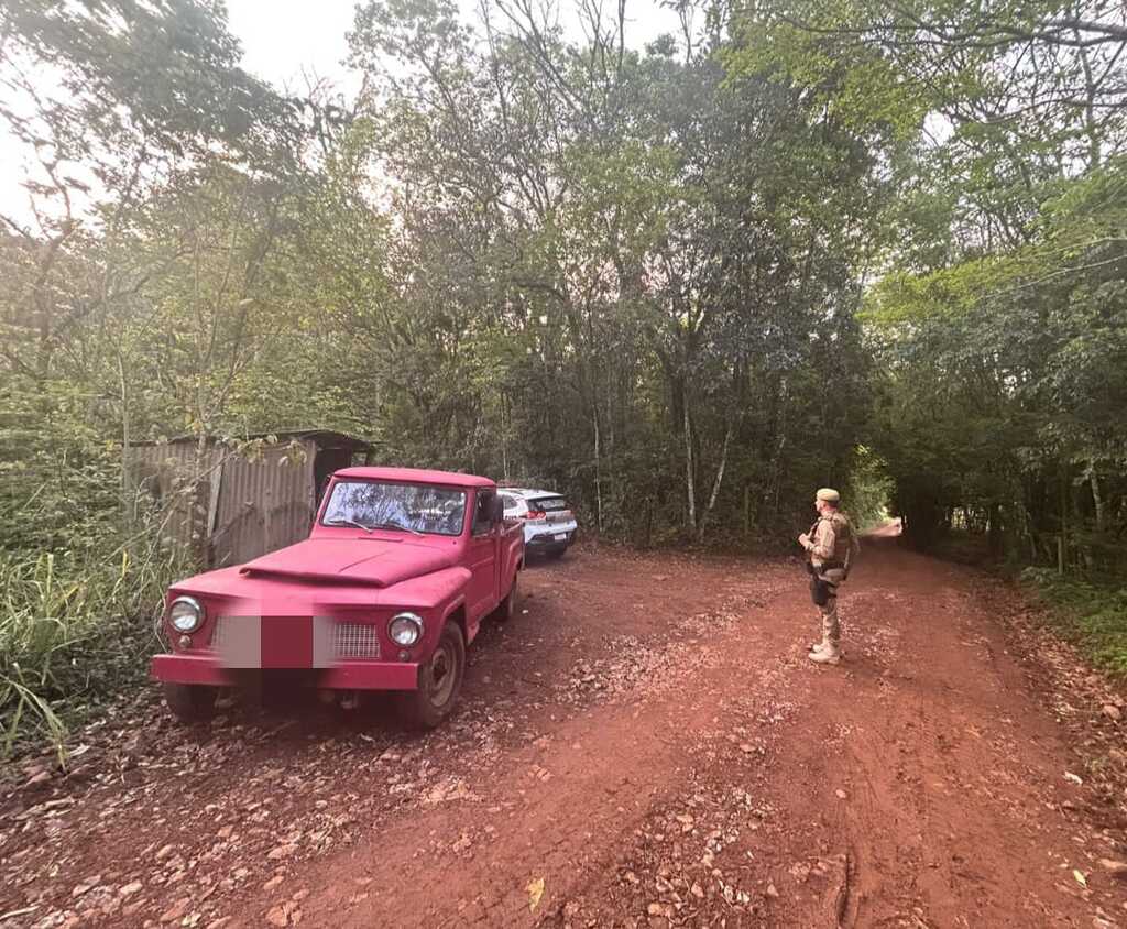 Polícia Militar recupera veículo furtado em São Miguel do Oeste