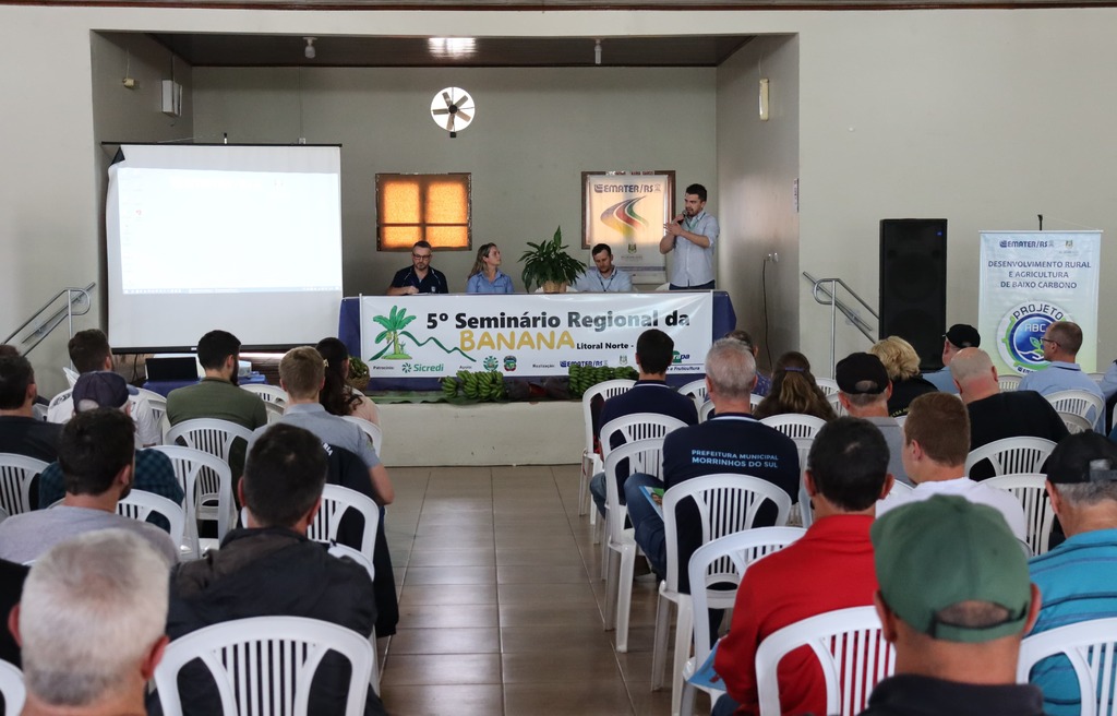 EMATER PROMOVE O 5º SEMINÁRIO REGIONAL DA BANANA DO LITORAL NORTE