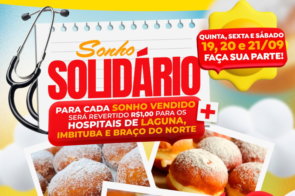 Imagem divulgação - Tieli Supermercados lança a Campanha Sonho Solidário em parceria com Hospitais da Amurel