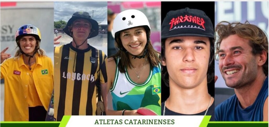 Cinco catarinenses participam no campeonato mundial de skate park na Itália