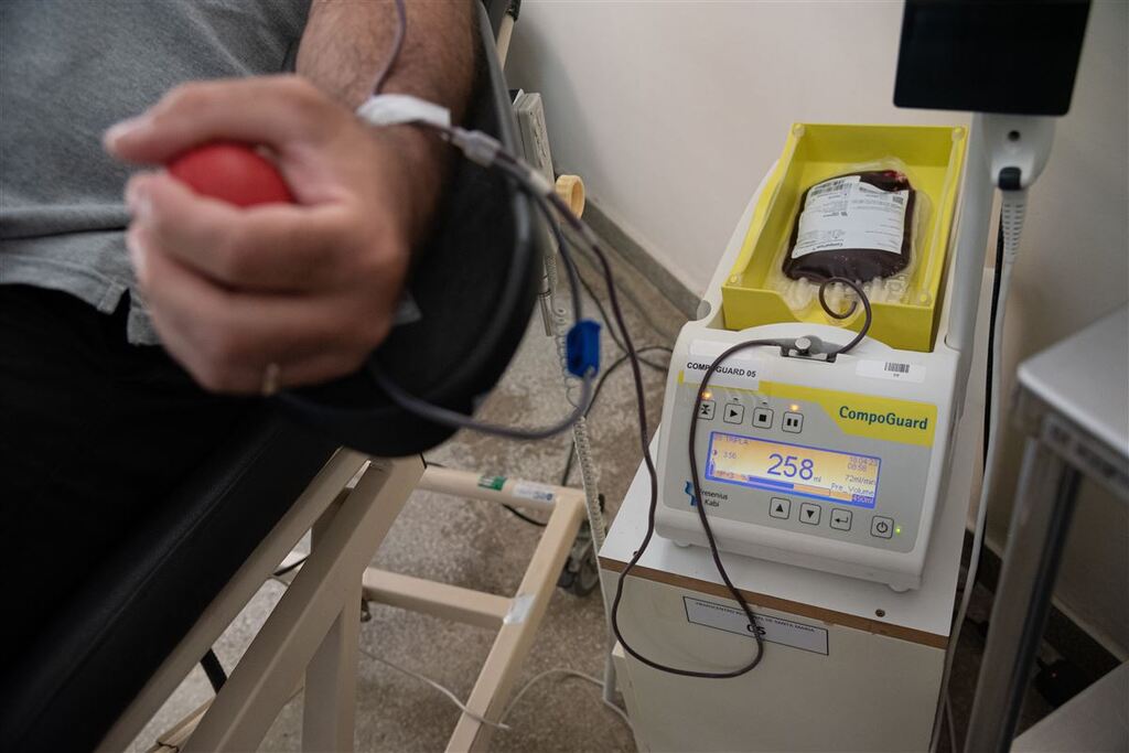 Em cooperação com Hemocentro Regional, Husm realizará coleta de sangue na próxima quarta