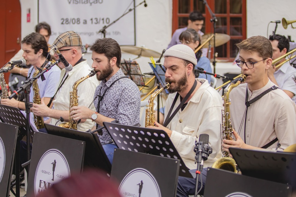 Experimental Big Band encerra turnê no sábado em São Bento do Sul e no domingo em São Francisco do Sul