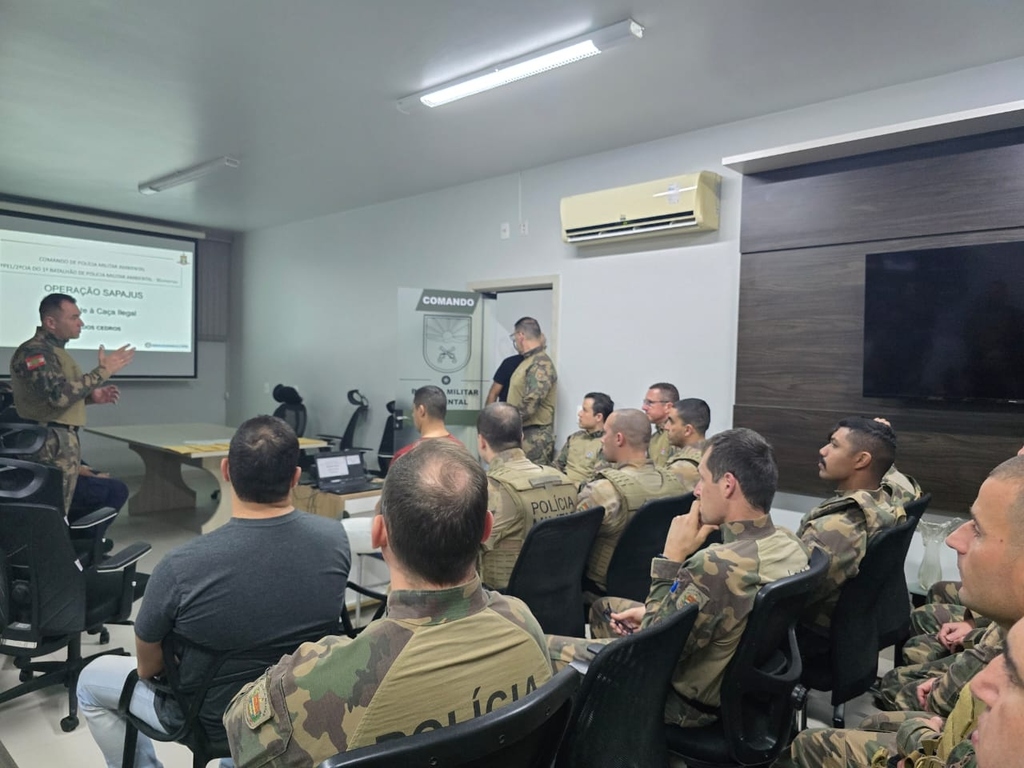 Polícia Militar Ambiental realiza operação contra caça ilegal em Rio dos Cedros