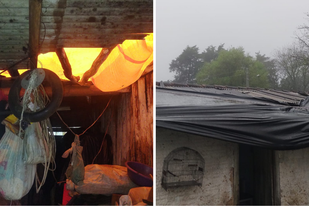 Com o maior acumulado de chuva na região, Caçapava do Sul tem casas danificadas pelo temporal e aulas suspensas