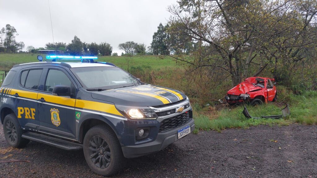 Identificadas as duas vítimas de acidente na BR-290 em Rosário do Sul