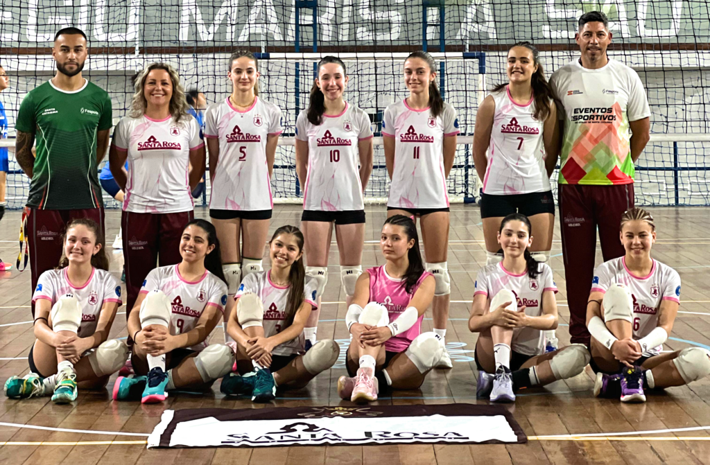 Santa Rosa é Bicampeã do Voleibol Feminino nos Jogos Escolares Brasileiros, categoria 12 a 14 anos