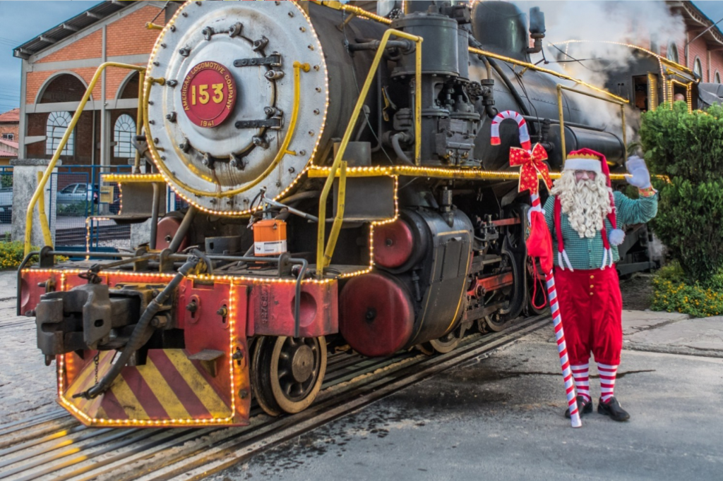 Magia do natal a bordo do trem: vem aí o Expresso de Natal