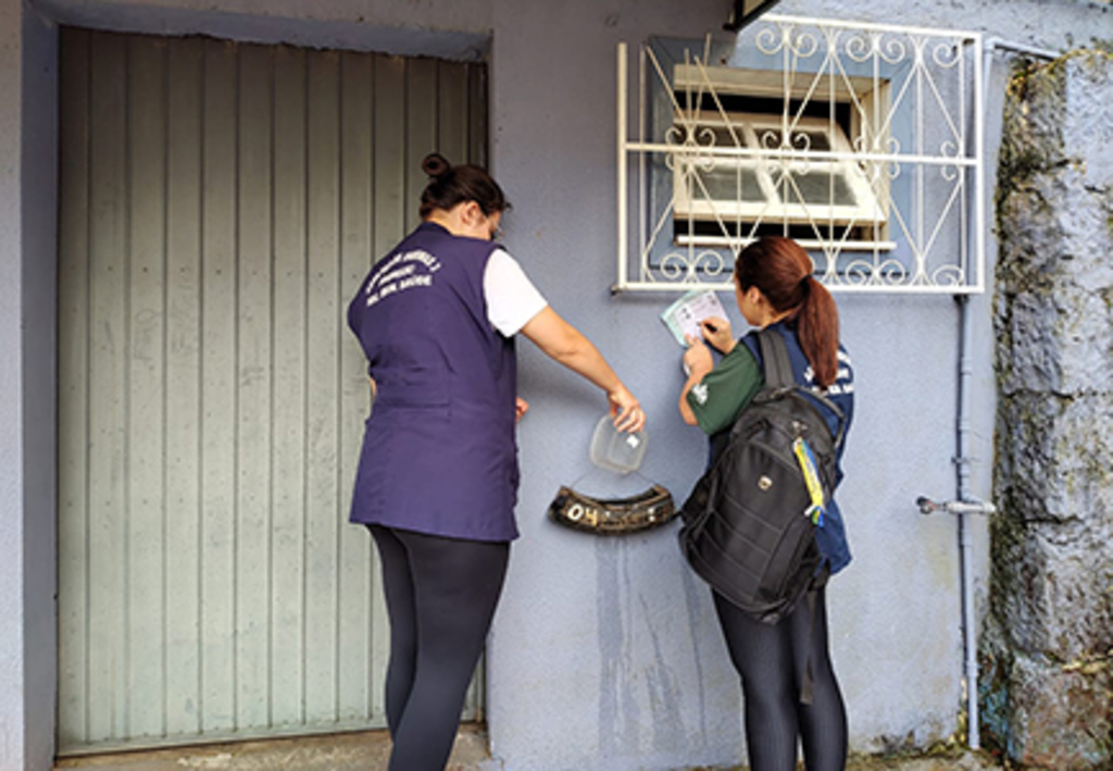  - Agentes de endemia estão reativando as armadilhas do mosquito