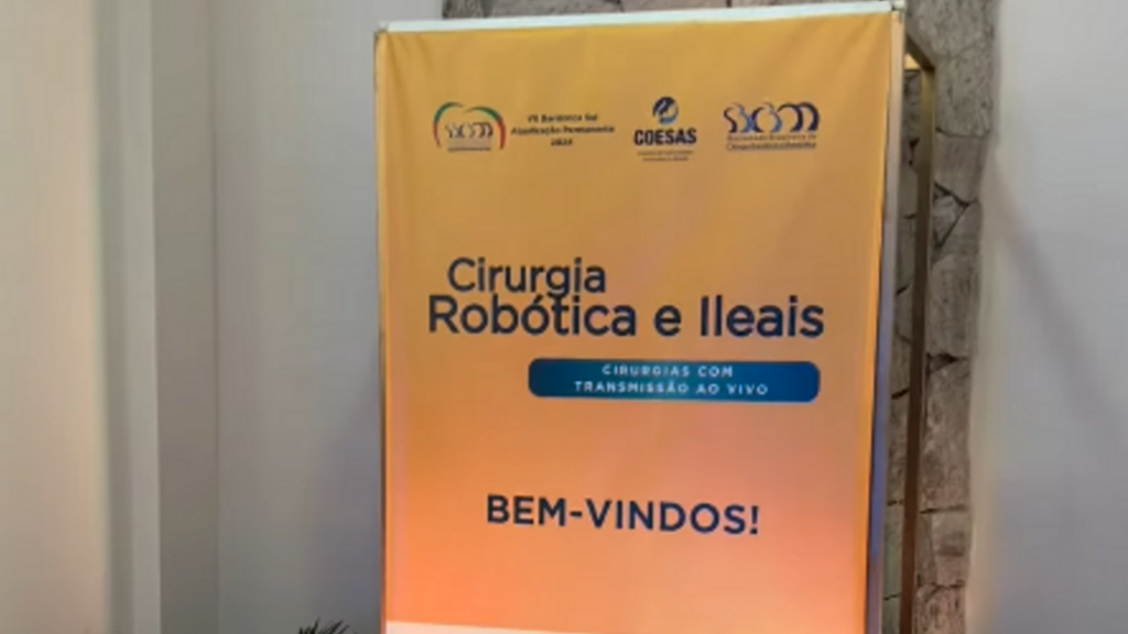 Evento focado no acompanhamento de cirurgias robóticas com transmissão ao vivo começa nesta sexta