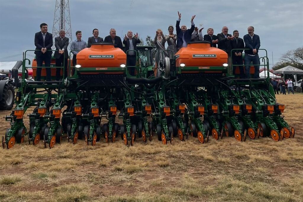 Foto: Accijuc (Divulgação - Município mantém tradição de sediar a abertura oficial do plantio do grão no Rio Grande do Sul